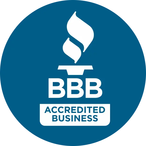 BBB accredited business rating badge for A Best Foundation Repair